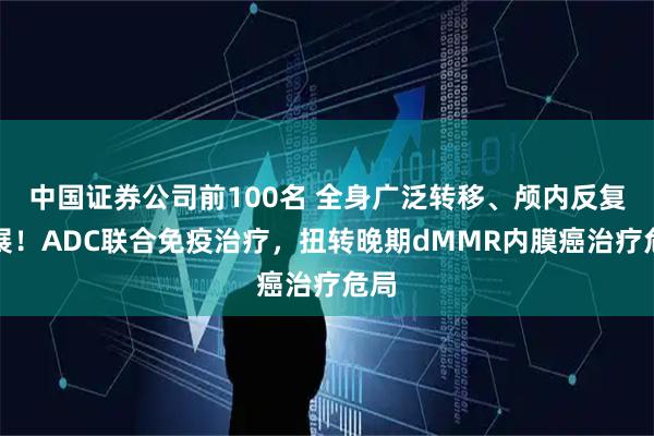 中国证券公司前100名 全身广泛转移、颅内反复进展！ADC联合免疫治疗，扭转晚期dMMR内膜癌治疗危局